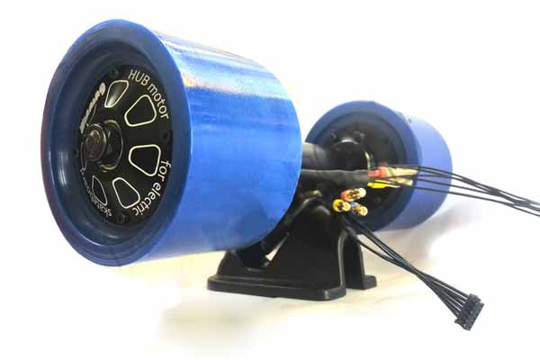 DIY electric skateboard hub motor drive