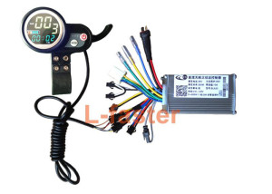 brushless motor controller with thumb throttle & LCD display