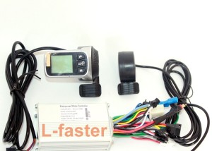 250W 350W Wuxing thumb throttle with LCD display controller kit