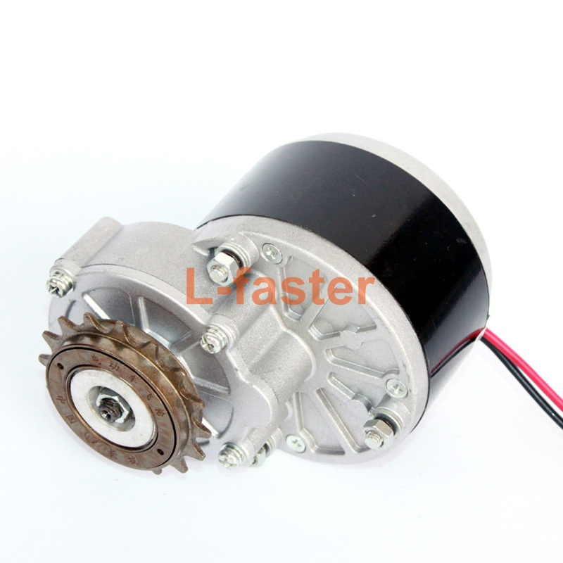 L-faster 250 W Elektrisches Vordermotorrad schwarz bürstenloser  Getriebemotor Drosselklappengriff Controller für E-Bike Fahrrad (24 V 250 W  Silber) : : Sport & Freizeit