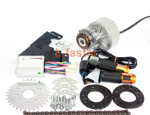  L-faster 24V36V 350W Motor eléctrico pequeño sin caja de  cambios Scooter 25H Cadena de transmisión con rueda de cadena y Freewheel  Upgrade bicicleta eléctrica : Deportes y Actividades al Aire Libre