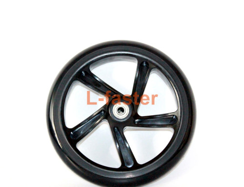 8 Inch Polyurethane Hub Wheel Spec 8 x 1 1/4 (PU Wheel)