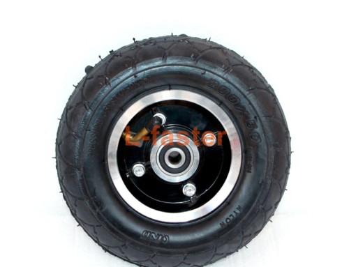 8 Inch Aluminium Alloy Wheel With 200X50 Pneumatic Tire