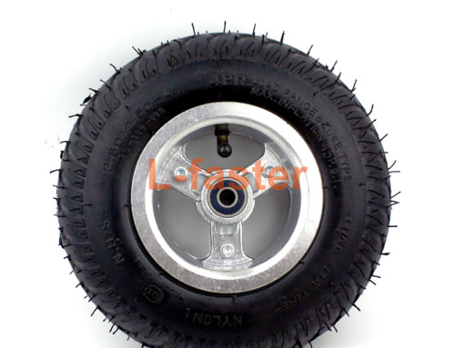 9 Inch Aluminium Alloy Wheel With 2.8/2.5-4 Pneumatic Wheel