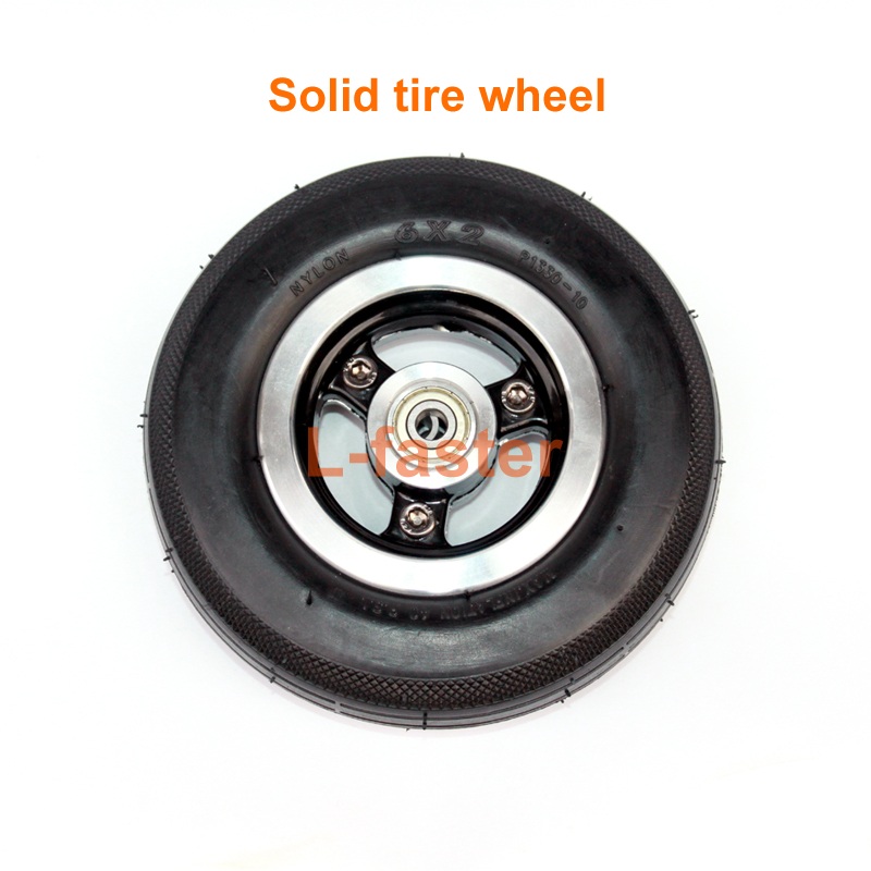 6x2 solid tire wheel -1-800