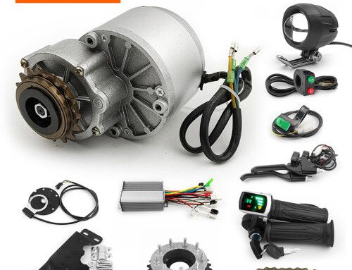 Electric Bike Left-Drive Motor Kit (WIth PAS)
