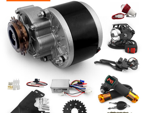 Electric Bike Left-Drive Motor Kit (For Disc-Brake)