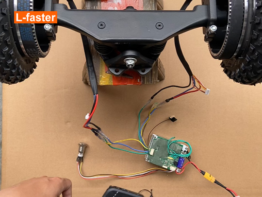 electric skateboard remote pairing demo 1