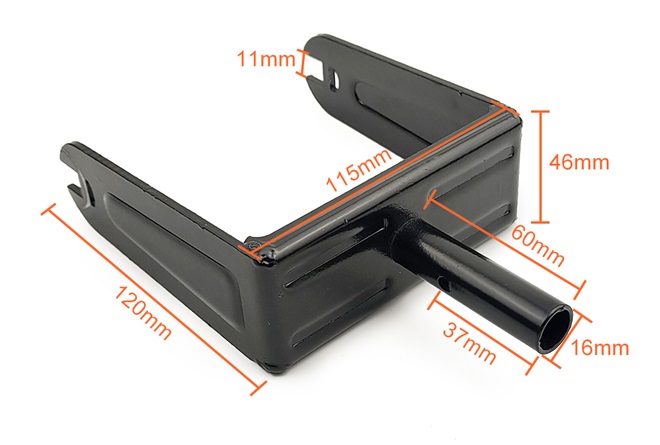 8 inch electric wagon motor wheel fork