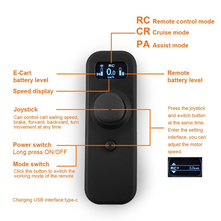 2WD 6.5 inch wagon kit remote