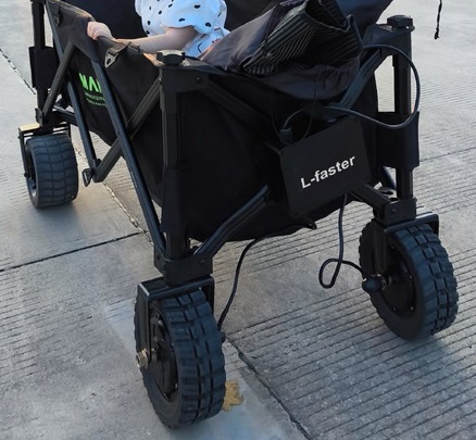 2WD 8 inch wagon kit mounted