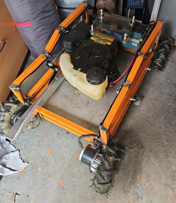 4WD shaft drive cart