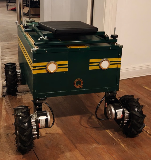 4WD shaft drive cart