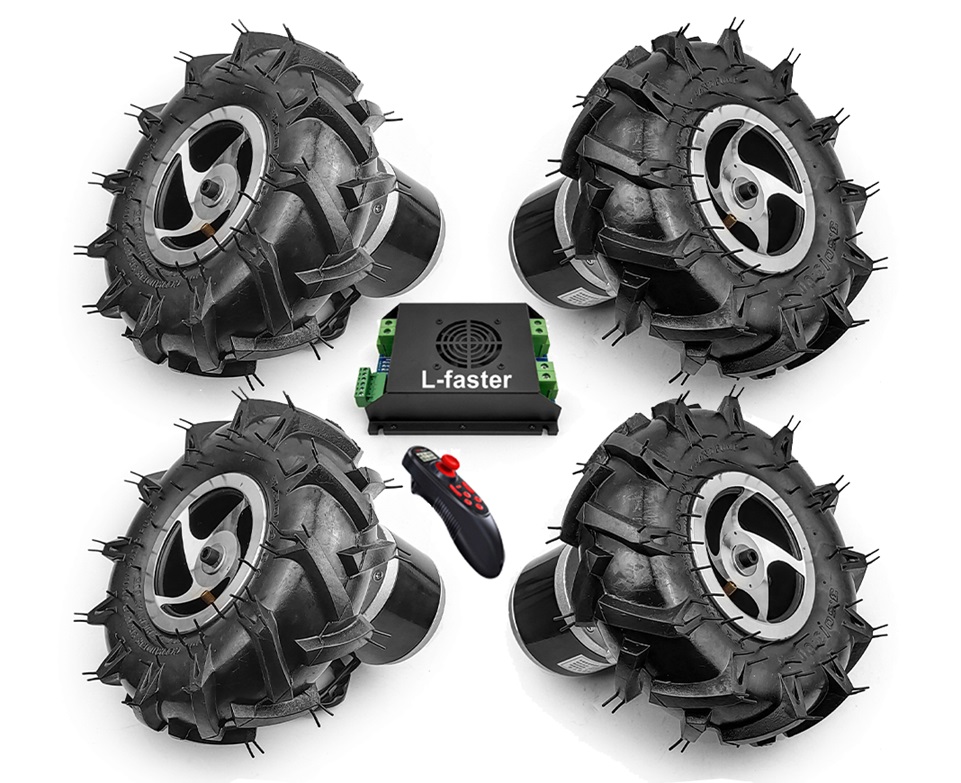 4WD shaft drive cart