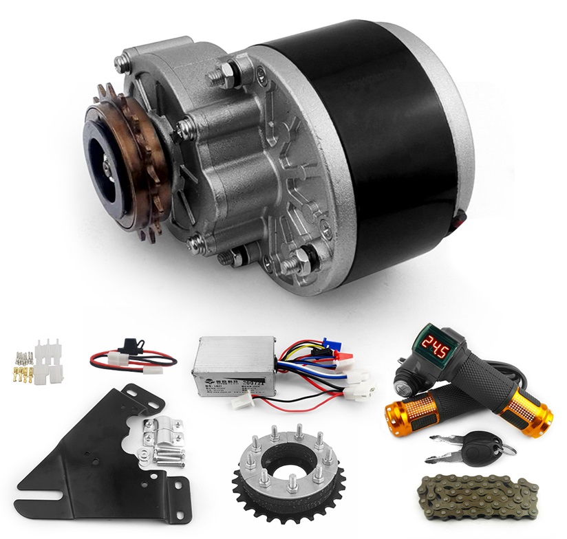 250W electric bike left drive motor kit