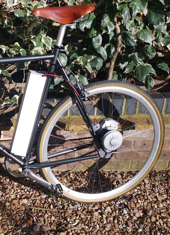 250W side drive motor bicycle