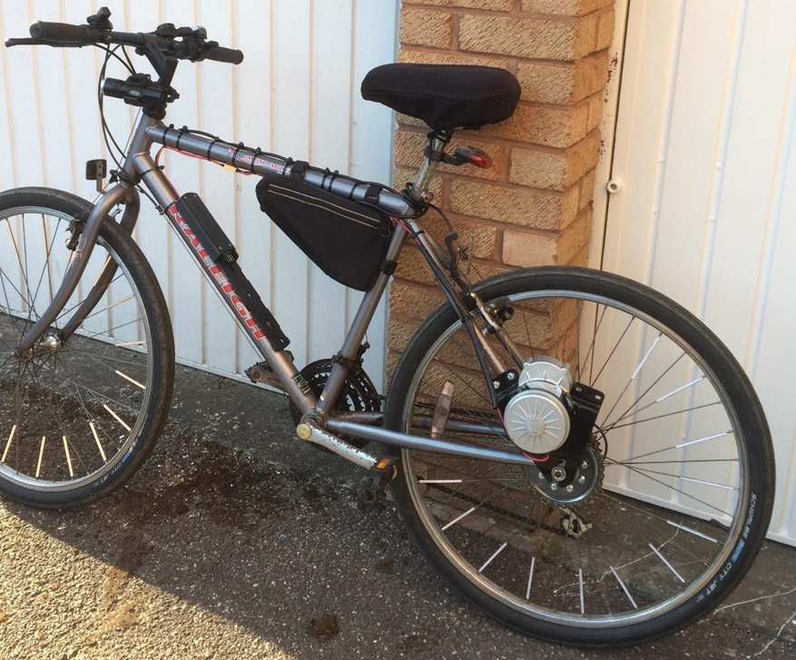 250W side drive motor bicycle