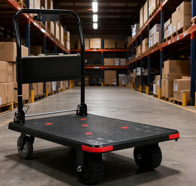 2WD 6.5 inch gearless motor cart