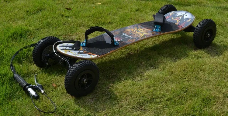 skateboard brake truck mounted