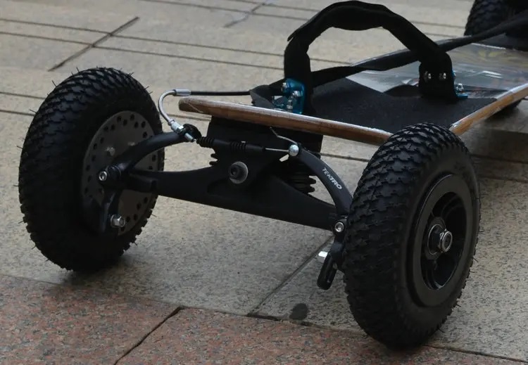 skateboard brake truck mounted