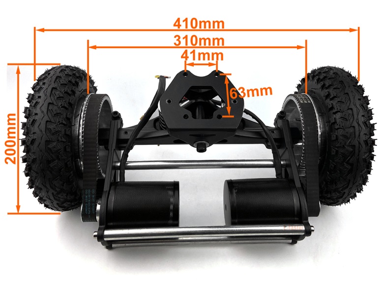 skateboard electric drive truck