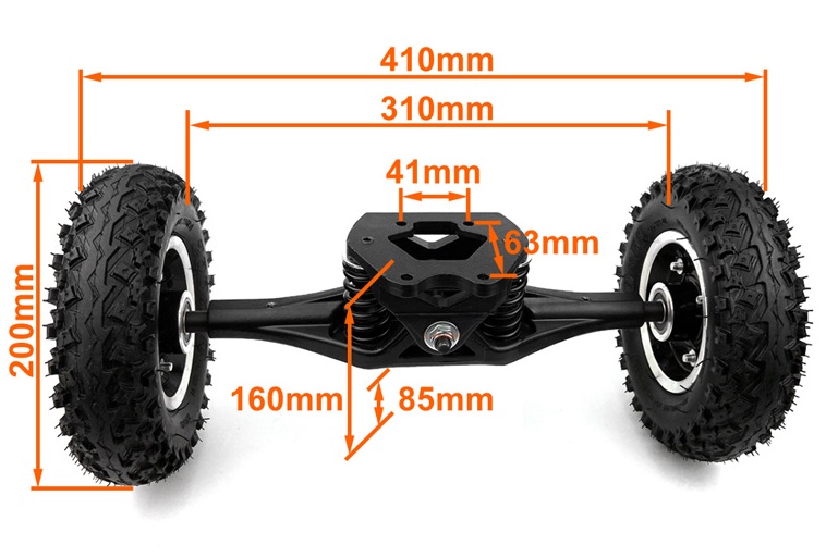 skateboard nopower truck